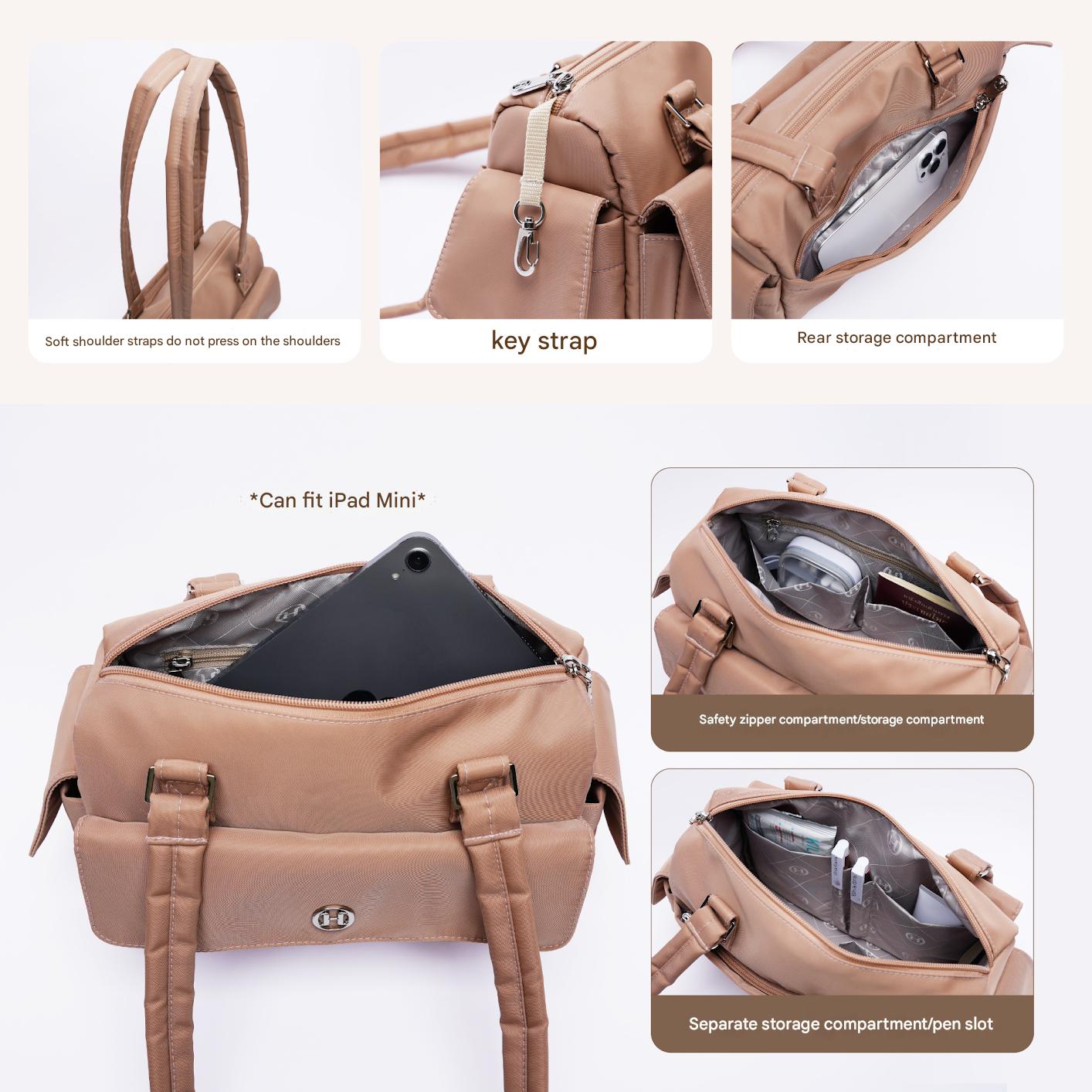 Classic 95: The Perfect Shoulder Bag - Effortless Access & All-Day Comfort