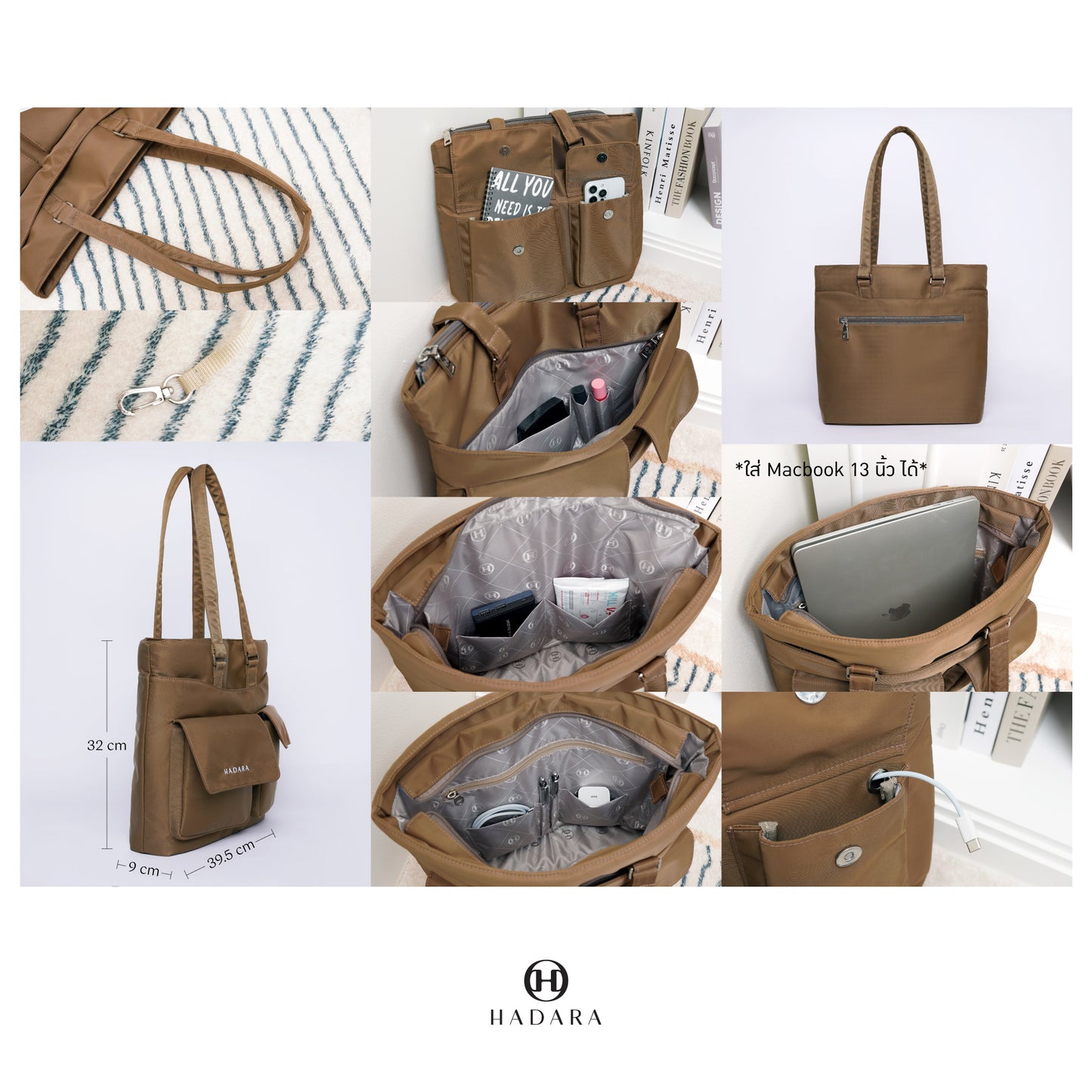Classic 39: Oversized Tote Bag with Ultimate Functionality